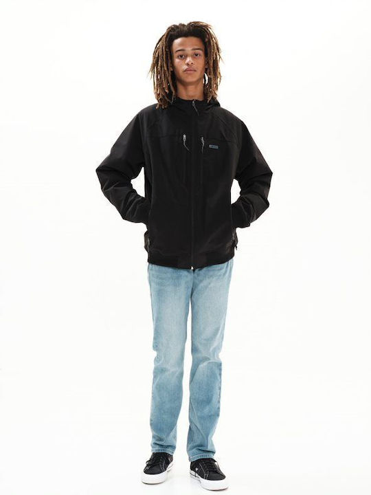 Jacket Bomber Waterproof and Windproof Black