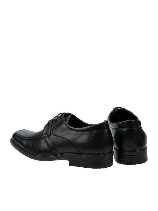Leder Herren Freizeitschuhe Schwarz