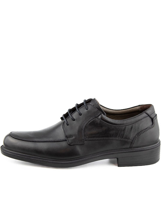 Boxer Men's Anatomic Leather Casual Shoes Black