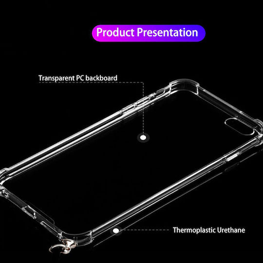 Sonique Armor Umschlag Rückseite Silikon mit Band Robust Veraman (iPhone 13 Pro)