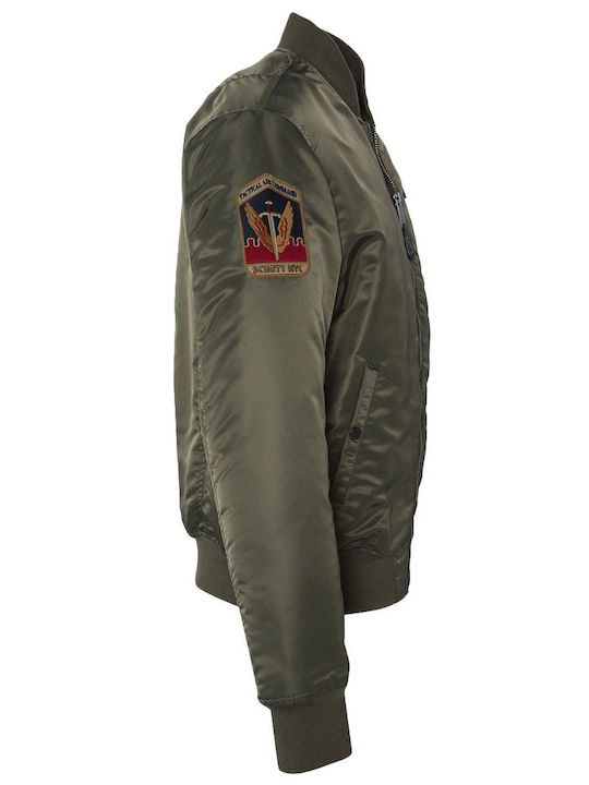 SCHOTT ΑΝΔΡΙΚΟ ΜΠΟΥΦΑΝ BOMBER ΧΑΚΙ AIRVINTRS-KHAKI