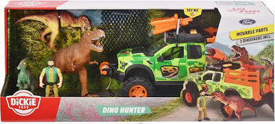 Dickie Dino Hunter Set mit Auto für 3++ Jahre