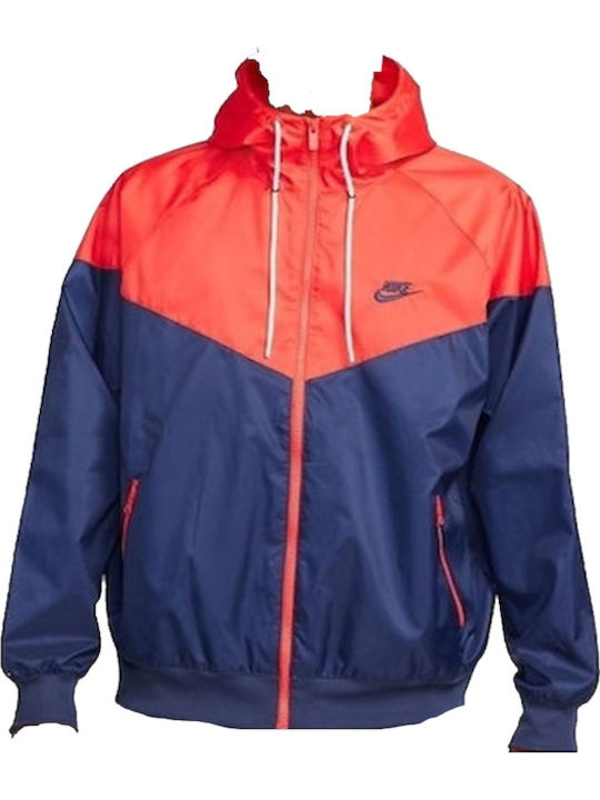 Sportswear Μπουφάν Αντιανεμικό Navy Μπλε