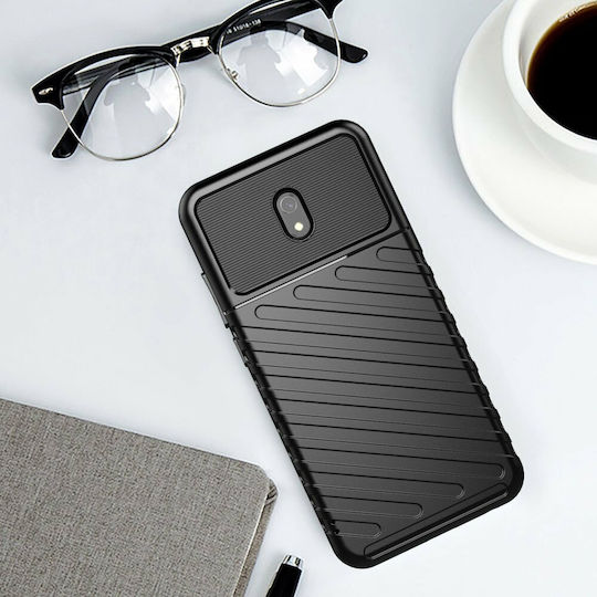 Hurtel Thunder Задна корица Силикон Син (Redmi 8A - Редми 8А)