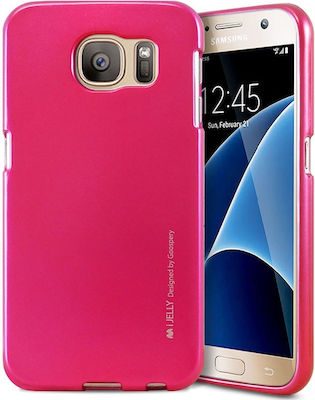 Mercury iJelly Silicone Back Cover Fuchsia (Galaxy S8)