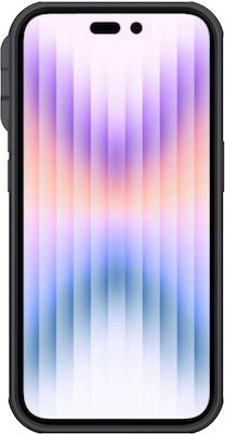 Nillkin Camshield Magnetic Umschlag Rückseite Silikon Schwarz (iPhone 14 Pro Max)