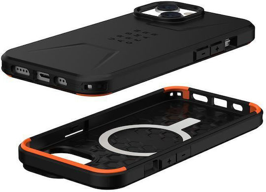 UAG Civilian Magsafe Back Cover Plastic 2mm Black (iPhone 14 Plus)