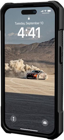 UAG Monarch Back Cover Πλαστικό 2mm Carbon Black (iPhone 14 Pro)