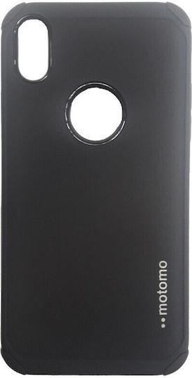 Motomo Tough Armor Задна корица Силикон Черен (Huawei P Smart Z)