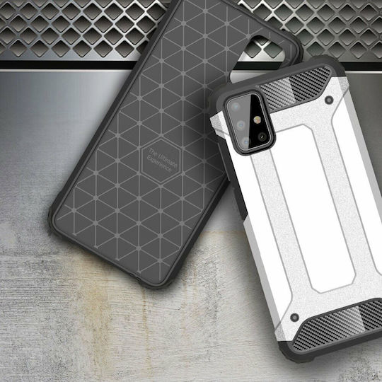 Hurtel Hybrid Armor Tough Back Cover Πλαστικό Μπλε (Galaxy S10 Lite)