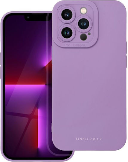 Roar Luna Back Cover Silicone Violet (iPhone 14)