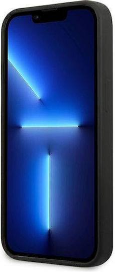 Karl Lagerfeld Plaque Back Cover Σιλικόνης Μαύρο (iPhone 13 mini)