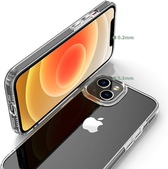 Tech-Protect Flexair Hybrid Back Cover Σιλικόνης 1.5mm Διάφανο (iPhone 13)