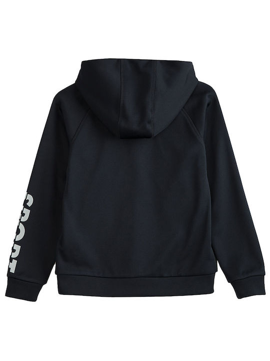 4F Boys Hooded Sweatshirt with Zipper Blue