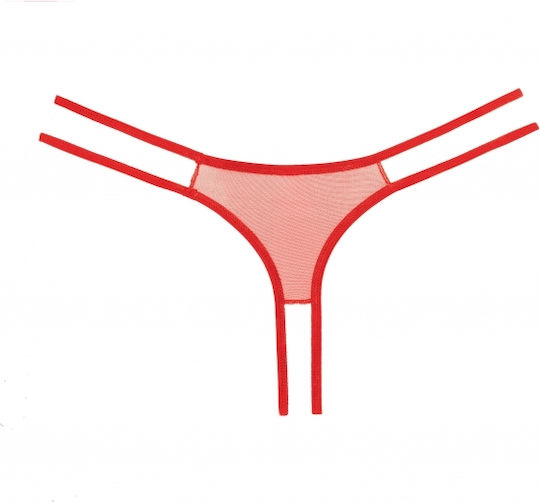 Allure Lingerie Sweet Honey Femei Sexy Slip Red