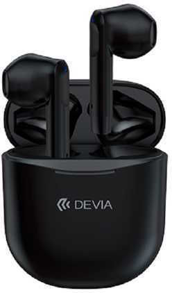 Devia Joy A10 Earbud Bluetooth Handsfree Earphones with Charging Case Black