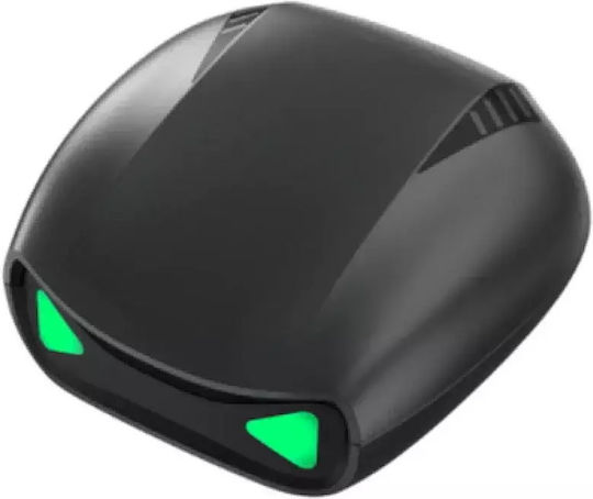 Kumi X2 Pro Earbud Bluetooth Handsfree Ακουστικά με Αντοχή στον Ιδρώτα και Θήκη Φόρτισης Κίτρινα