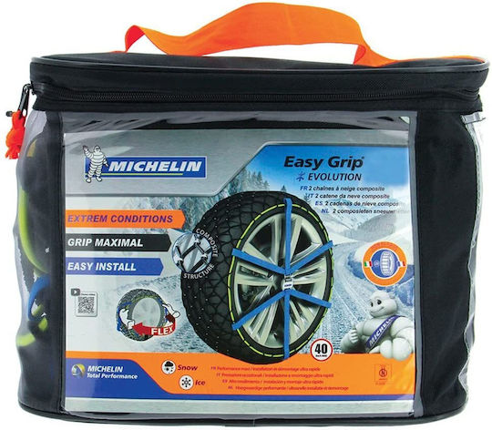 Michelin Easy Grip Evo 9 Anti-slip Snow Socks Passenger Car 2pcs