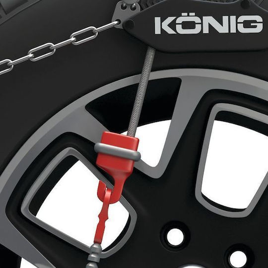 Konig XG Cross No 246 Αντιολισθητικές Αλυσίδες Πάχους 9mm Επιβατικού & 4x4 Αυτοκινήτου 2τμχ
