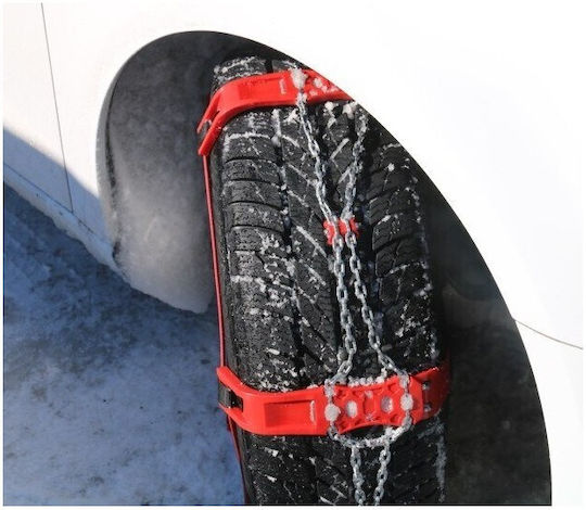 Modula Sock Grip System 66 Αντιολισθητικές Αλυσίδες Πάχους 7mm Επιβατικού Αυτοκινήτου 2τμχ