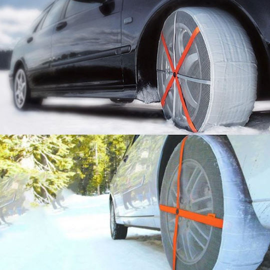 Easysox ES 71 Anti-slip Snow Socks Passenger Car 2pcs