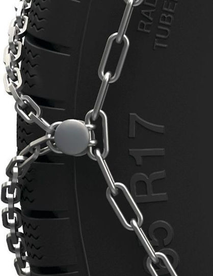 Konig XG Cross No 223 Anti-slip Chains Thickness 9mm Passenger & 4x4 Car 2pcs