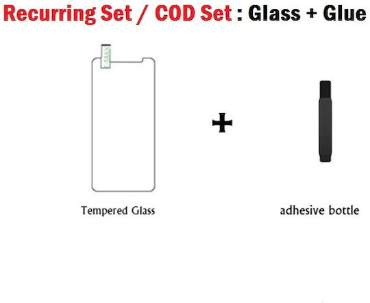 T-Max 3D Lichid UV Adeziv complet Full Face Tempered Glass (Huawei P50 Pro)