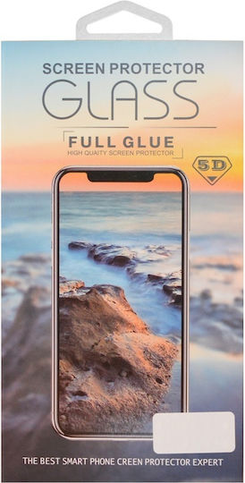 Super 9 Full Glue Full Face Tempered Glass Μαύρο (Galaxy S10 Lite)