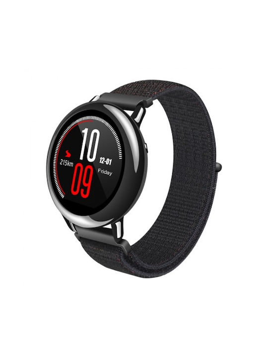 Curea Tesatura Negru (Huawei Watch GT/GT Pro 2/3/4/5 / Ultimate 46mm)