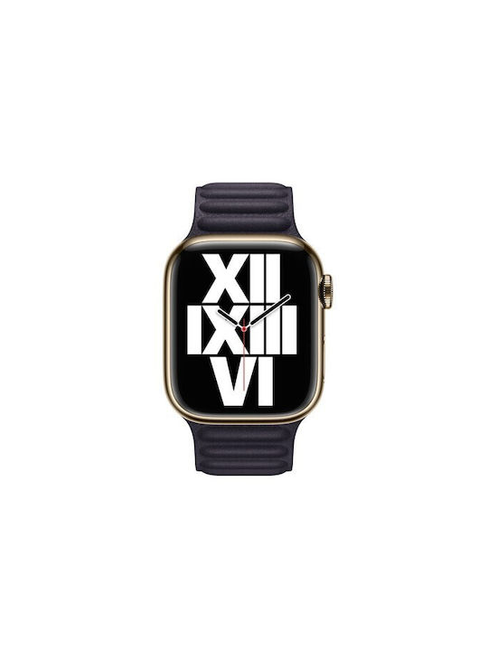 Apple Leather Link S/M Каишка Кожа Ink (Apple Watch 38/40/41/42mm) MP833ZM/A