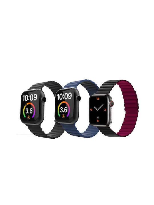 XO BT01A Armband Silikon Gray & Orange (38/40/41mm Universal) 16.001.0055