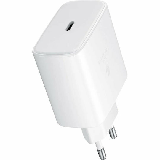 Samsung Charger Without Cable with USB-C Port 45W Whites (EP-TA845 Bulk)