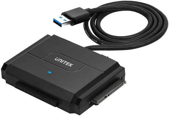 Unitek Y-3324 USB3.0 an IDE + SATA II Schwarz