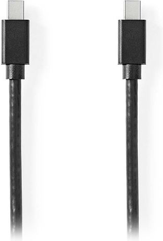 Nedis Кабел mini DisplayPort мъжки - mini DisplayPort мъжки 2м Черен (CCGP37504BK20)