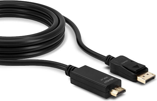 Lindy Cable DisplayPort male - HDMI male 2m Black (36922)