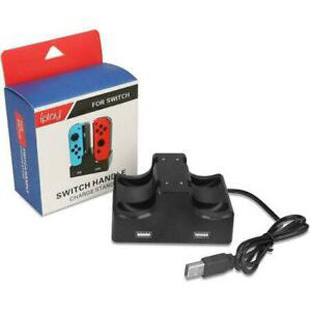 Βάση Φόρτισης για 4 χειριστήρια Switch Μαύρη HB-S003