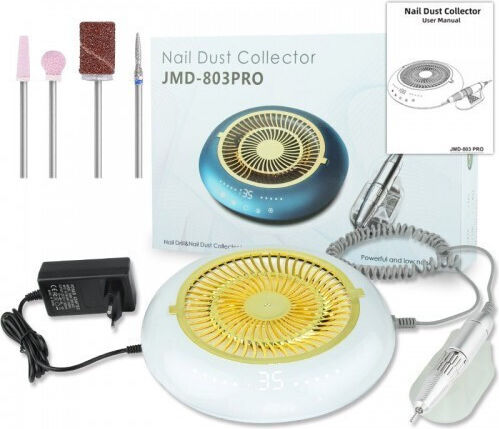 Nail Drill Power 60W Blue with 35000 Rotations per Minute
