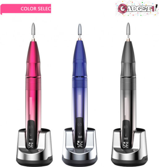 JMD-109P Nagelfräser Batterie 15W Rosa mit 35000 Umdrehungen pro Minute