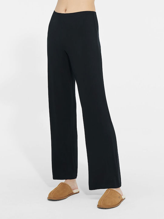 UGG Winter Damen Pyjama-Set Schwarz Lenon