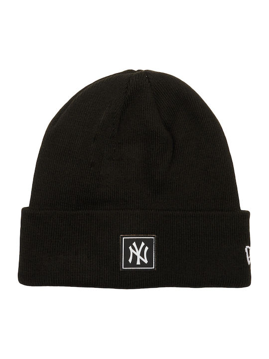 York Yankees Beanie Ανδρικός Σκούφος Πλεκτός σε Μαύρο χρώμα