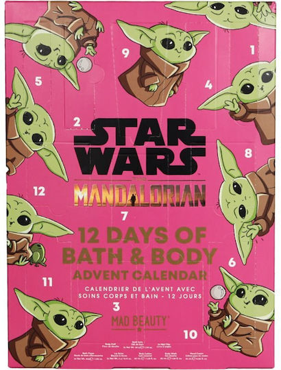 Mad Beauty Star Wars Mandalorian 12 Days of Bath & Body Адвентен календар 12бр