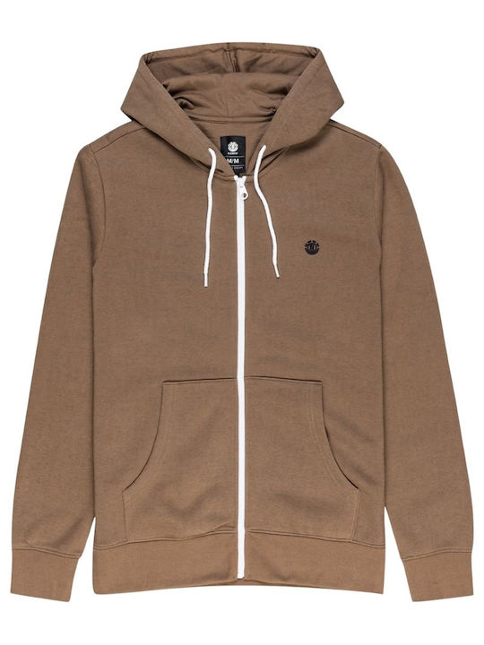 Cornell Classic Men's Sweatshirt with Hood Chocolate