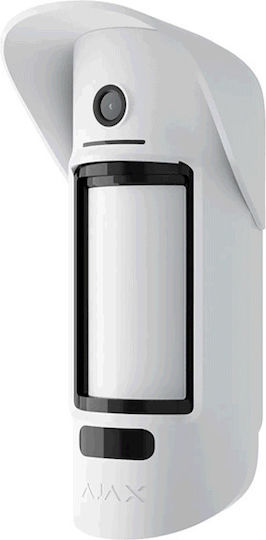 Ajax Systems MotionCam Outdoor (PhOD) PET Ασύρματος Αισθητήρας Κίνησης Υπερύθρων 105° Εμβέλειας 15m με Antimasking