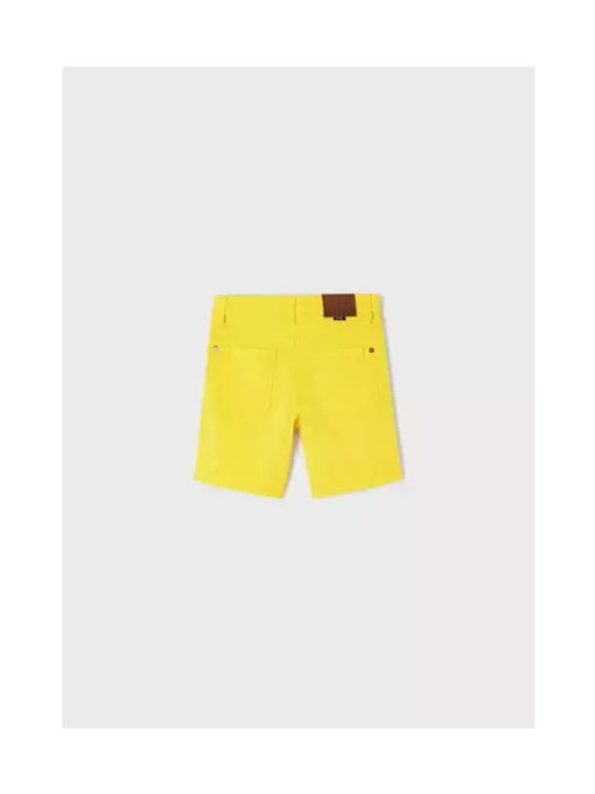 Mayoral Kids Shorts/Bermuda Fabric Yellow