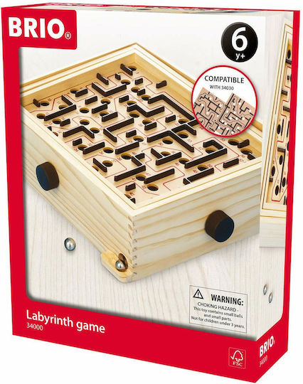 Brio Toys Ξύλινο Επιτραπέζιο Φλιπεράκι Kινητικών Δεξιοτήτων