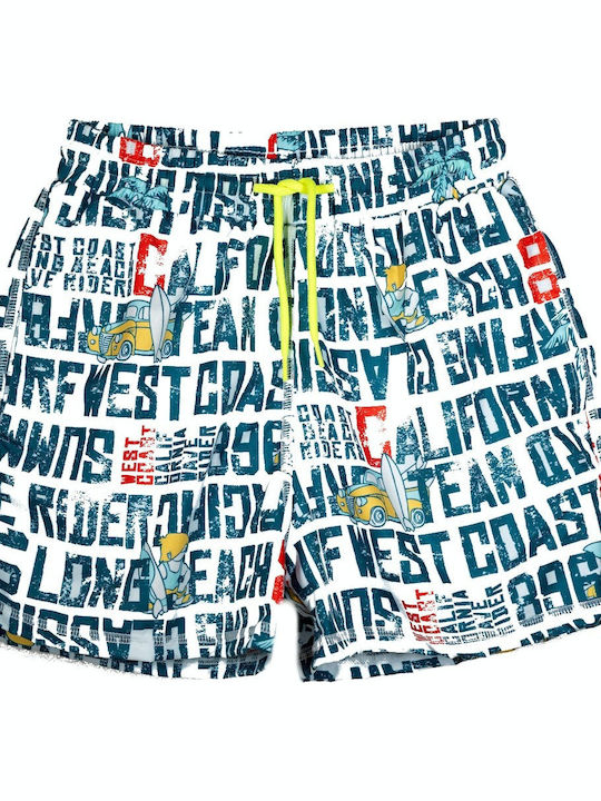 Tortue Kinder Badeanzug Badeshorts Weiß Tortue Kinder Badeanzug Badeshorts Weiß