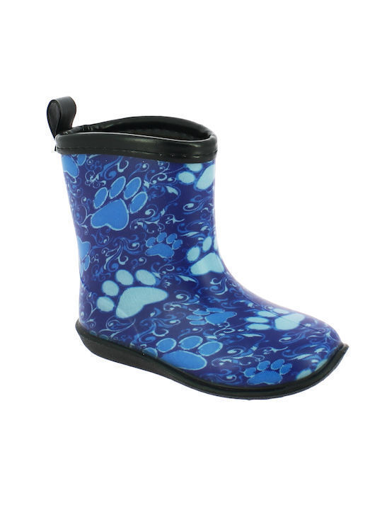 IQ Shoes Kids Wellies Blue