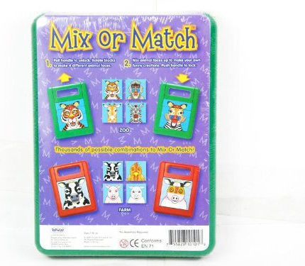 Παιδικό Puzzle Mix or Match Jungle για 5+ Ετών 10pcs Popular PlayThings