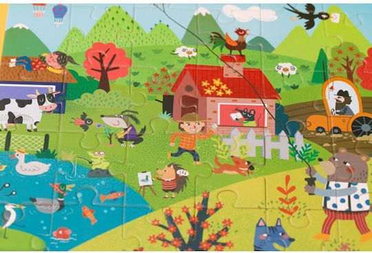 Kids Puzzle 4 Seasons for 3++ Years 207pcs Mieredu