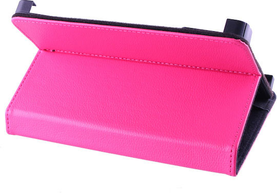 Volte-Tel 24cm Universal Leather Fuchsia Flip Cover Φούξια (Universal 14.6)